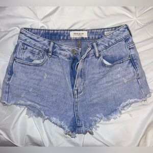 Pacsun women’s festival high rise jean shorts